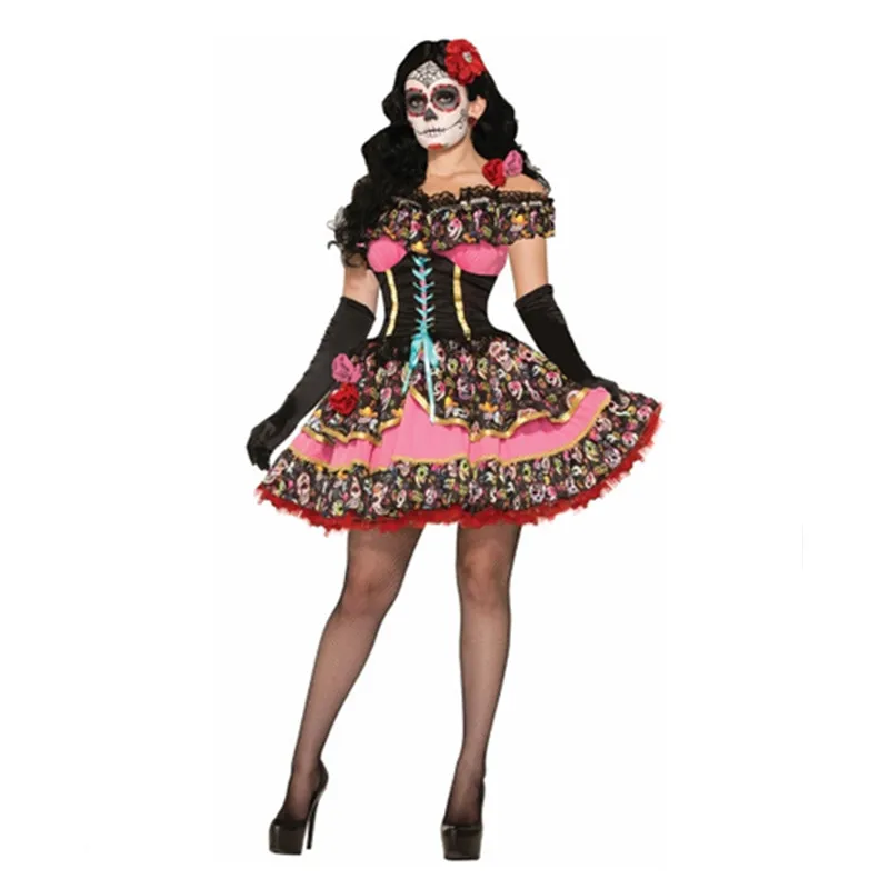 Zombie Party Games - เม็กซิกัน Day of The Dead ดอกไม้