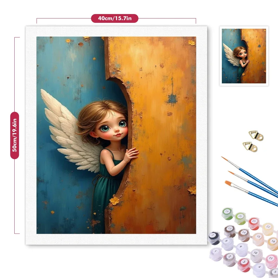 Play Friends Party Games - ภาพวาดสีน้ำมันดิจิทัล DIY ลายการ์ตูนเอลฟ์สำหรับเด็ก งานปาร์ตี้ครอบครัวและเพื่อนๆ วาดด้วยมือ ตกแต่งผนังบ้าน