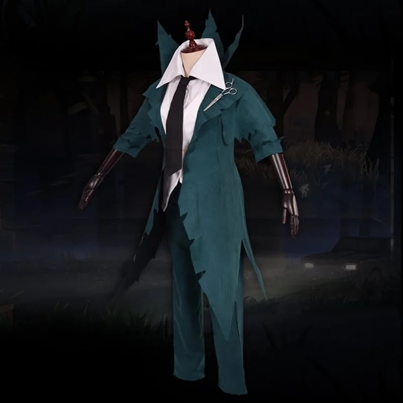 Party Games Jack - ชุดคอสเพลย์แจ็คจากเกม CyNew Identity V ชุดคอสเพลย์แบบดั้งเดิมสำหรับงานฮาโลวีน งานคาร์นิวัล