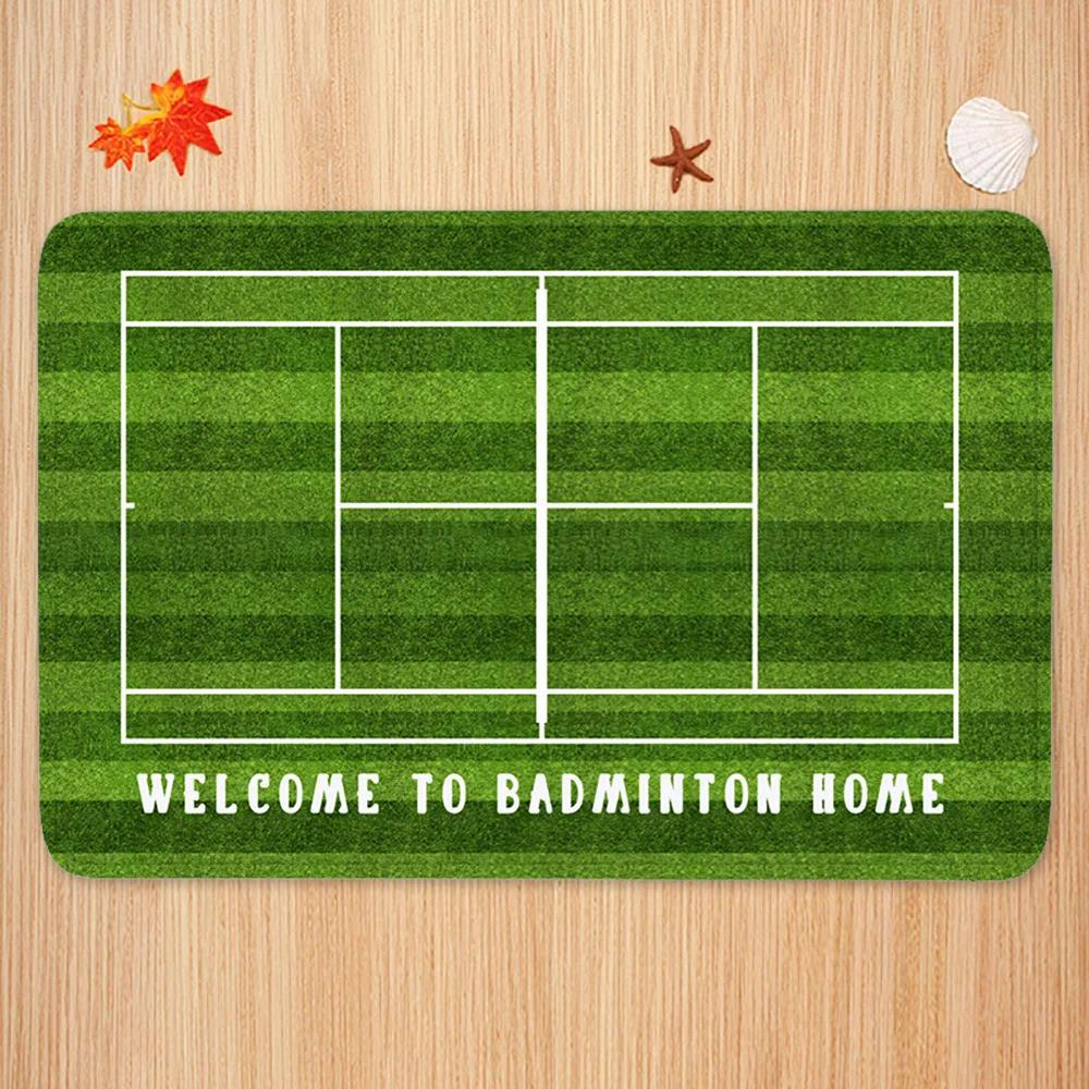 พรมลายกีฬา ลายสนามเทนนิส แบดมิ - Badminton Set Garden บทวิจารณ์และราคา