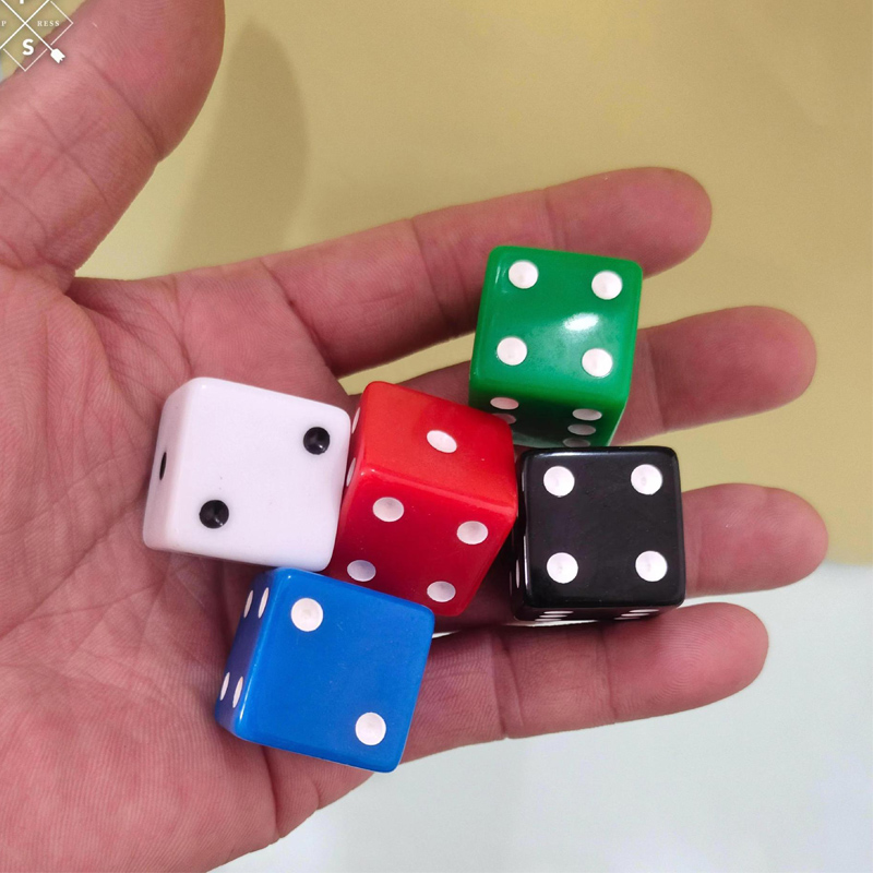 D6 ลูกเต๋าก้อน 25 มม.จํานวนจุด - Party Games No Supplies บทวิจารณ์และราคา