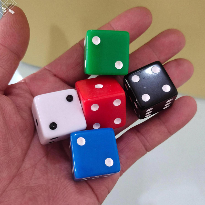 D6 ลูกเต๋าก้อน 25 มม.จํานวนจุด - Party Games No Supplies บทวิจารณ์และราคา