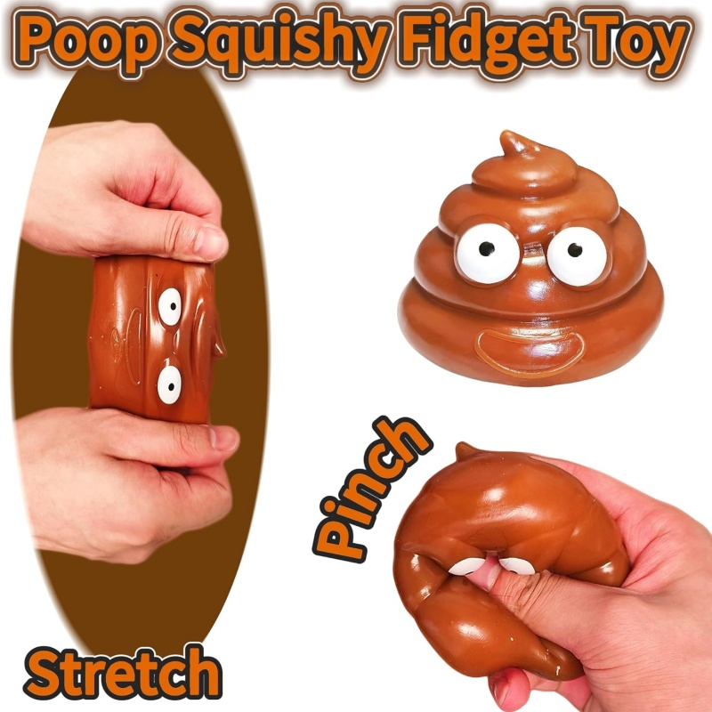 ของเล่นบีบอัดรูปอึน่ารัก บรรเท - Party Games Adults Funny บทวิจารณ์และราคา