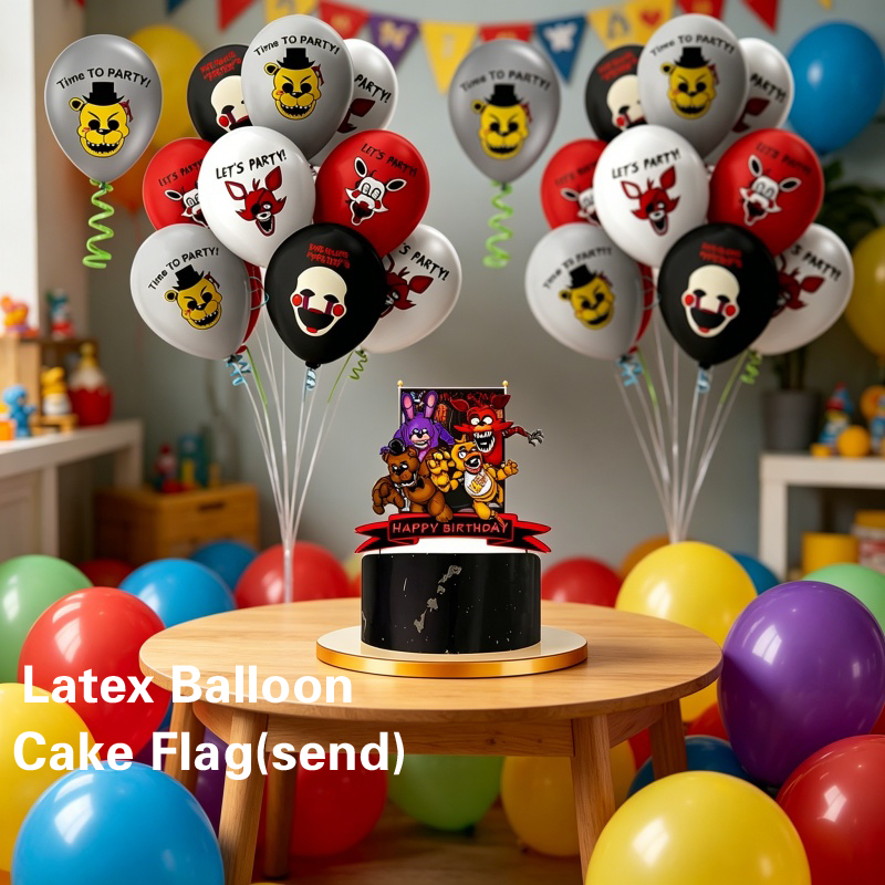ชุดตกแต่งธีมครอบครัวเกม FNAF เ - Party Games No Supplies บทวิจารณ์และราคา