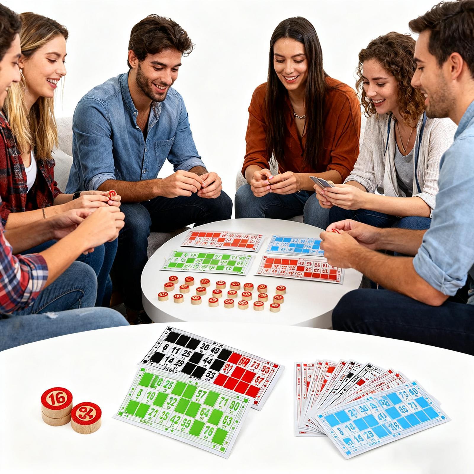ชุดบิงโก ของเล่นไม้โบราณสุดสนุ - Play Friends Party Games บทวิจารณ์และราคา