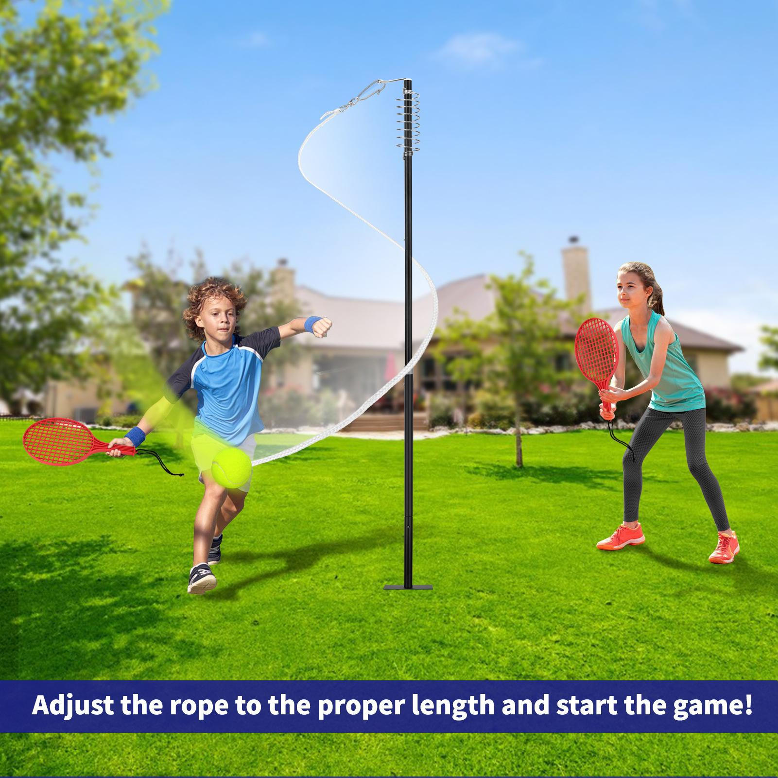 ชุดฝึกซ้อมเทนนิส ลูกบอลและเชือ - Badminton Set Garden บทวิจารณ์และราคา