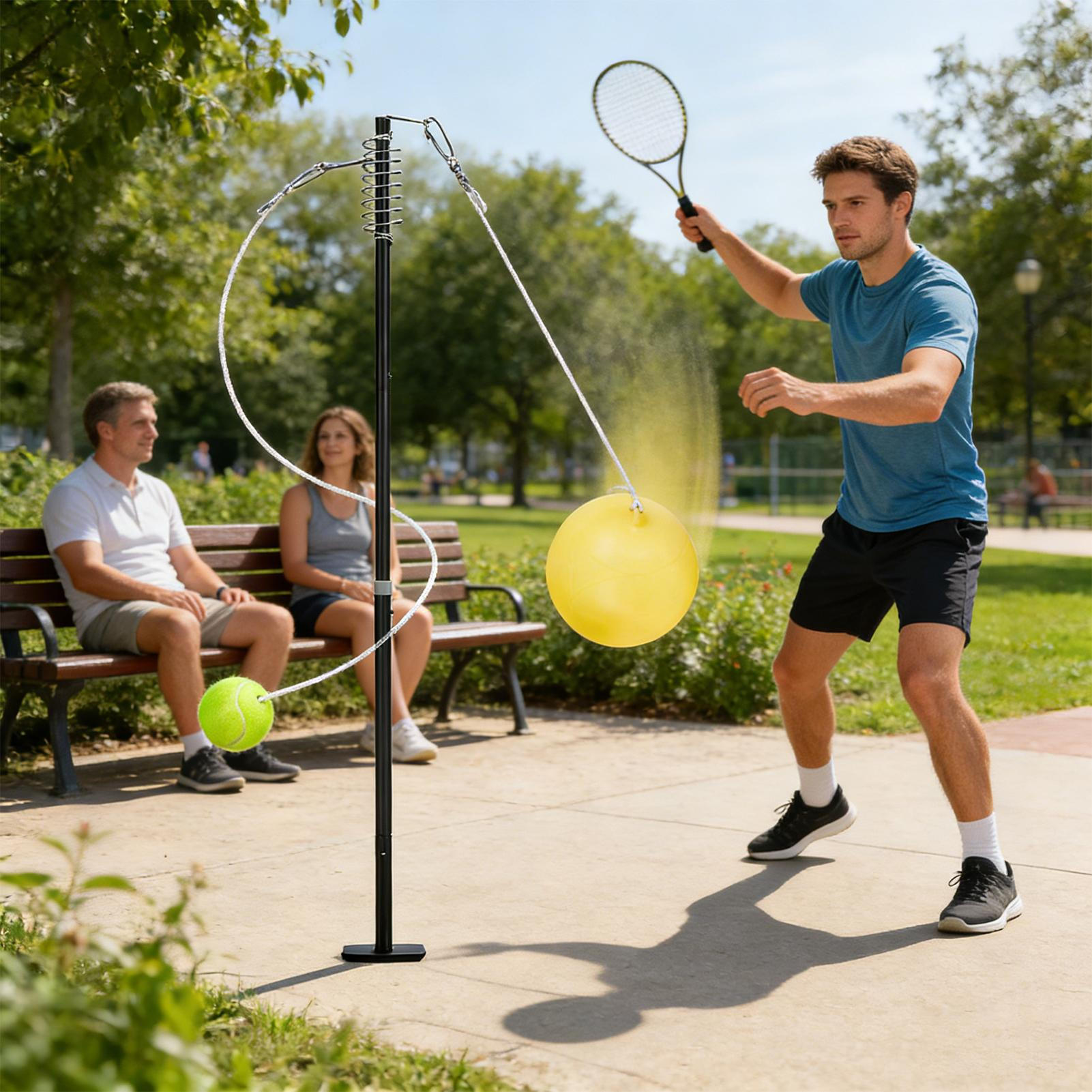 ชุดฝึกซ้อมเทนนิส ลูกบอลและเชือ - Badminton Set Garden บทวิจารณ์และราคา