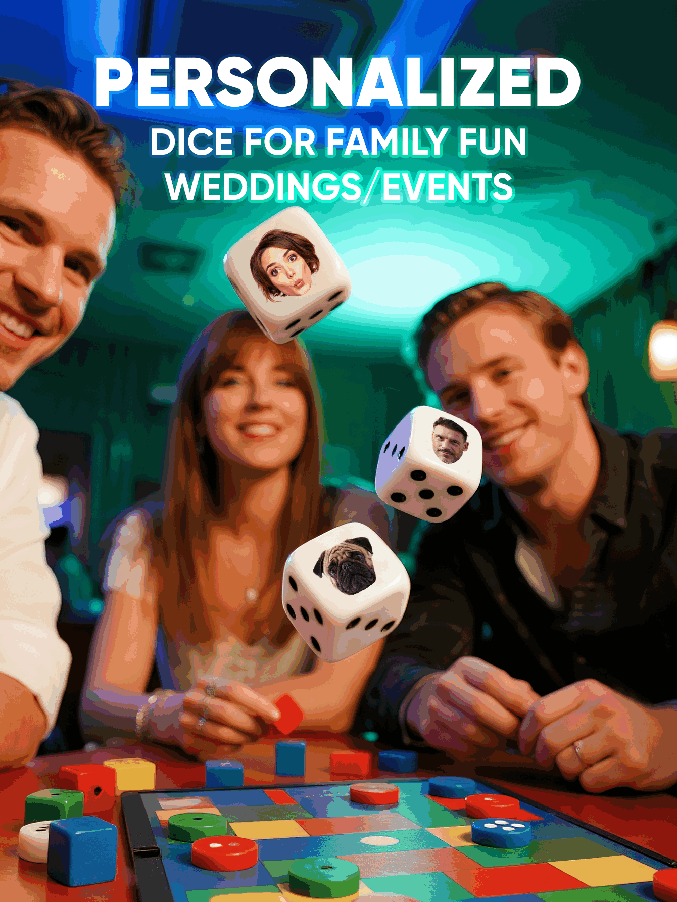 ลูกเต๋าหน้าตาน่ารัก ลูกเต๋าหน้ - Party Family Games บทวิจารณ์และราคา