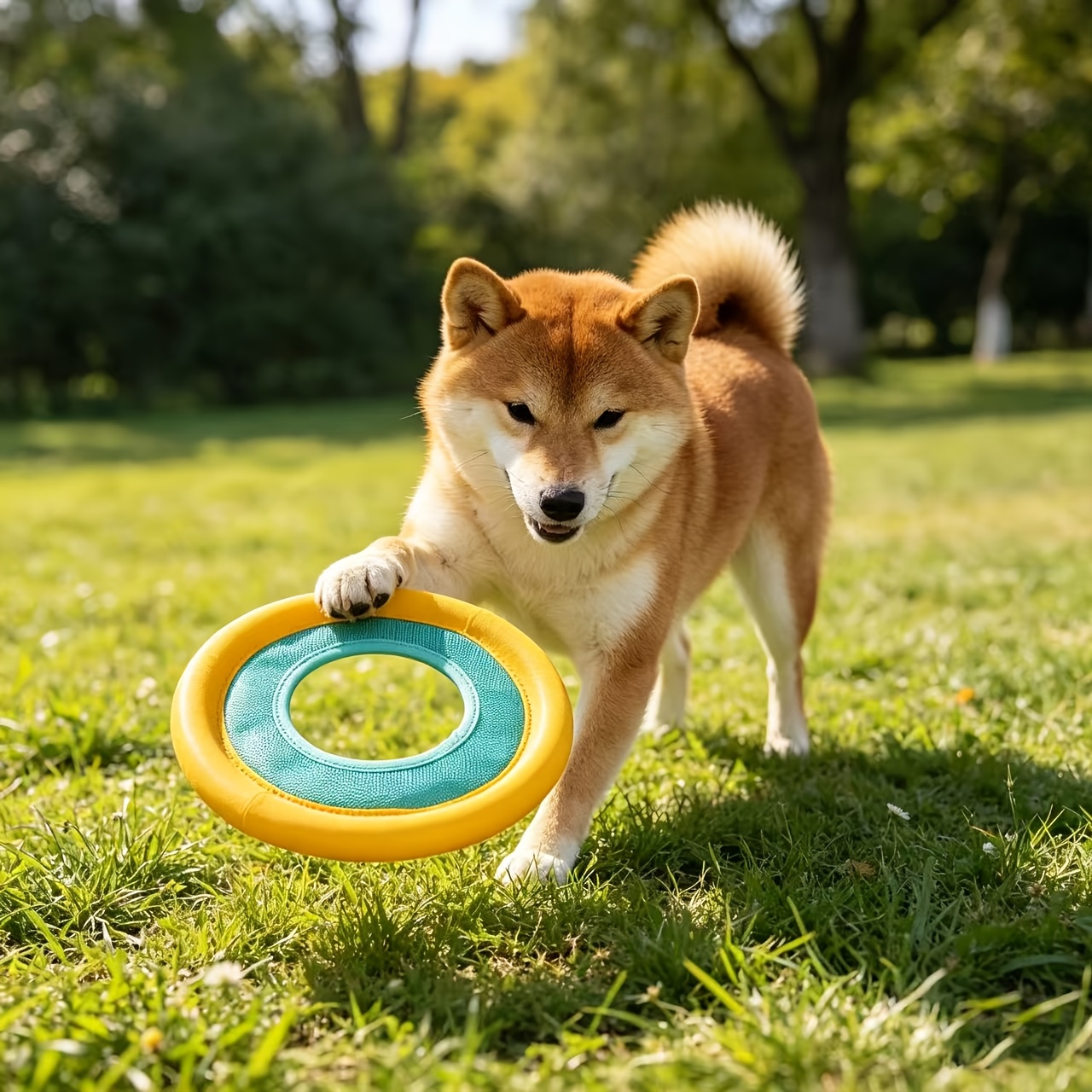 จานร่อนสุนัขแบบลอยน้ำ ของเล่นฝ - Frisbee Freestyle Disc บทวิจารณ์และราคา