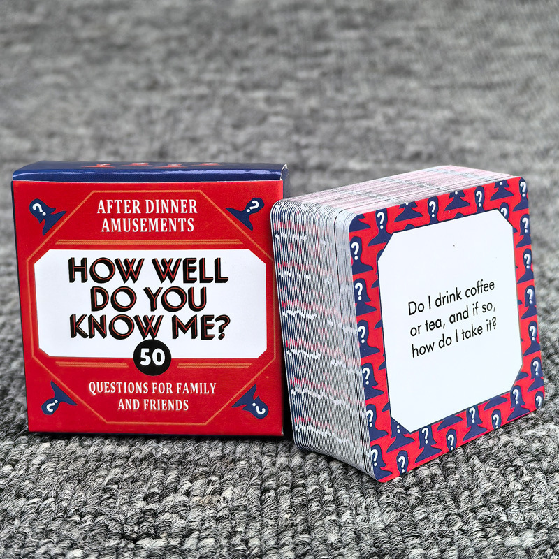 การ์ดความบันเทิงหลังอาหาร 50 ช - Party Family Games บทวิจารณ์และราคา