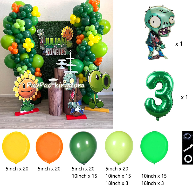ชุดลูกโป่งการ์ตูนพืชปะทะซอมบี้ - Zombie Party Games บทวิจารณ์และราคา