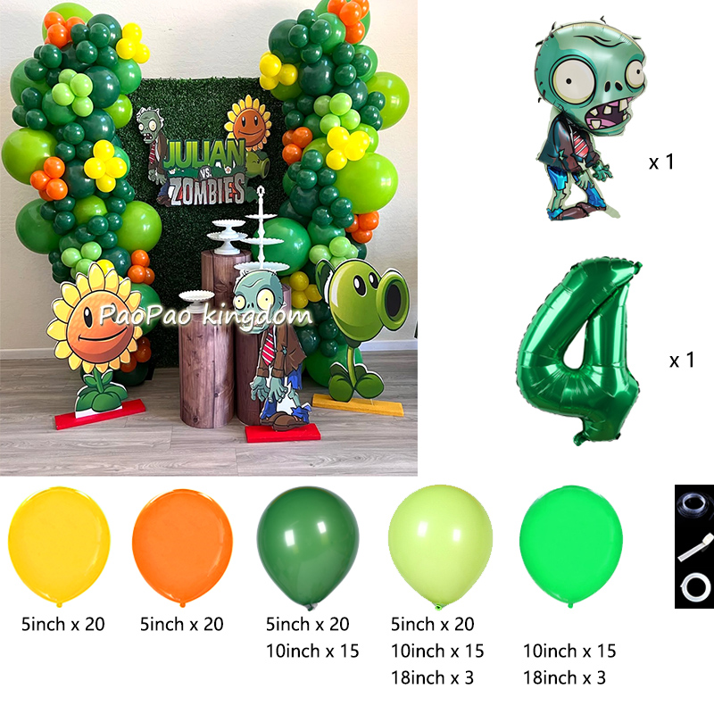 ชุดลูกโป่งการ์ตูนพืชปะทะซอมบี้ - Zombie Party Games บทวิจารณ์และราคา