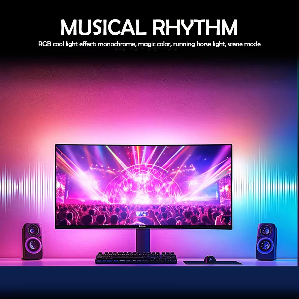 ไฟ RGB สำหรับเล่นเกม แถบไฟ LED - Party Games Pc บทวิจารณ์และราคา