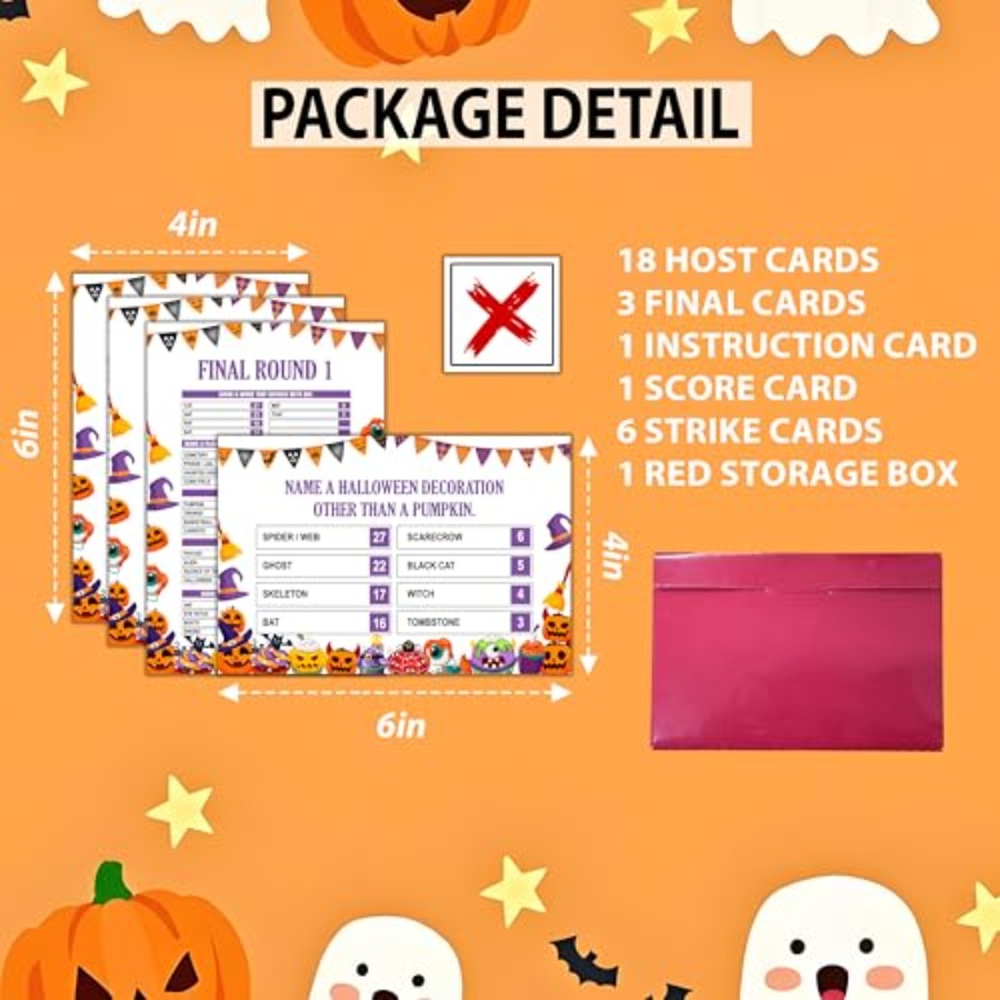 เกมฮาโลวีนแบบเป็นมิตรกันได้, เ - Party Games For Adults Large Group บทวิจารณ์และราคา