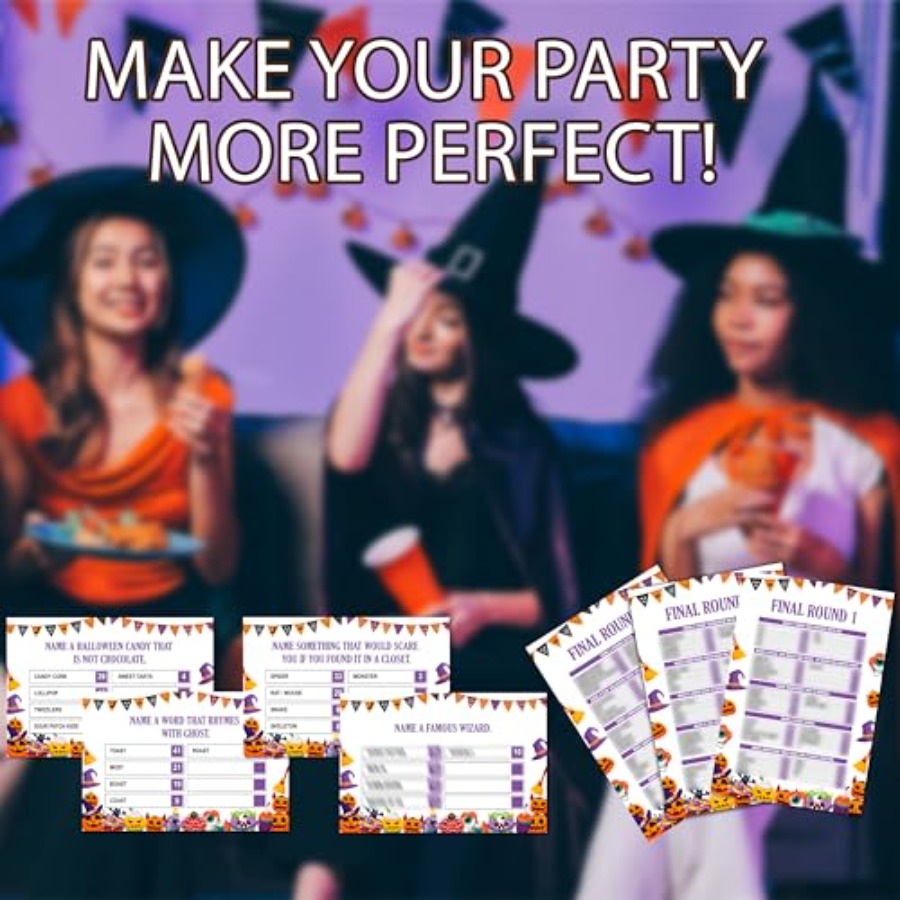เกมฮาโลวีนแบบเป็นมิตรกันได้, เ - Party Games For Adults Large Group บทวิจารณ์และราคา
