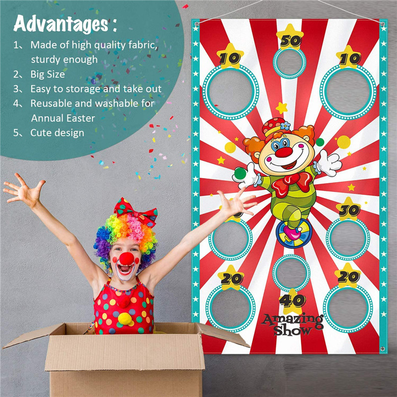 สนุก Bean Bag ของเล่นเกมแบนเนอ - Party Games Physical บทวิจารณ์และราคา