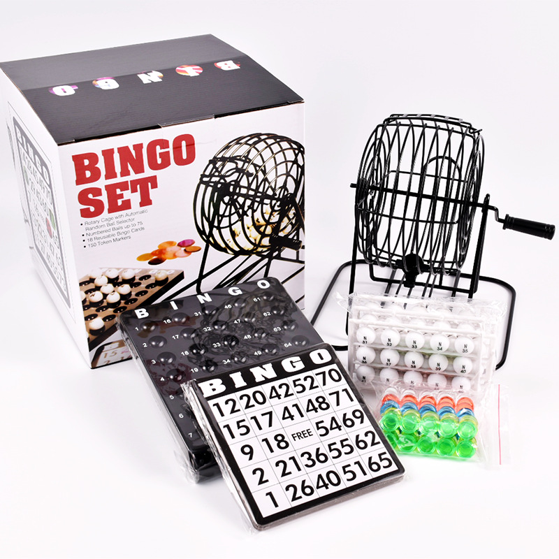 ชุดเครื่องจับรางวัลบิงโกเหล็ก  - Party Games For Adults Large Group บทวิจารณ์และราคา