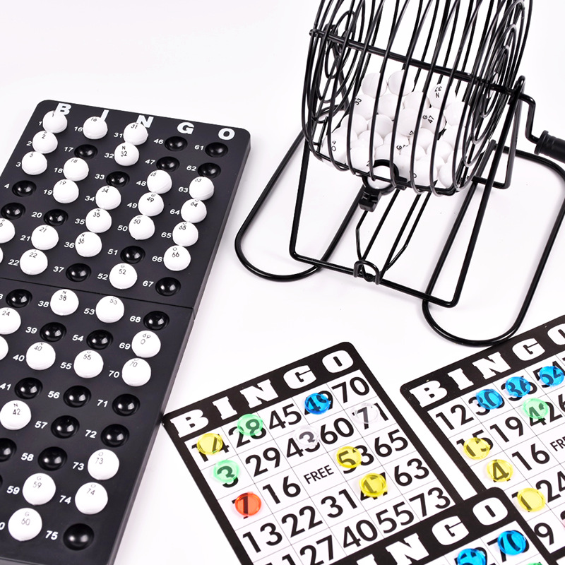 ชุดเครื่องจับรางวัลบิงโกเหล็ก  - Party Games For Adults Large Group บทวิจารณ์และราคา