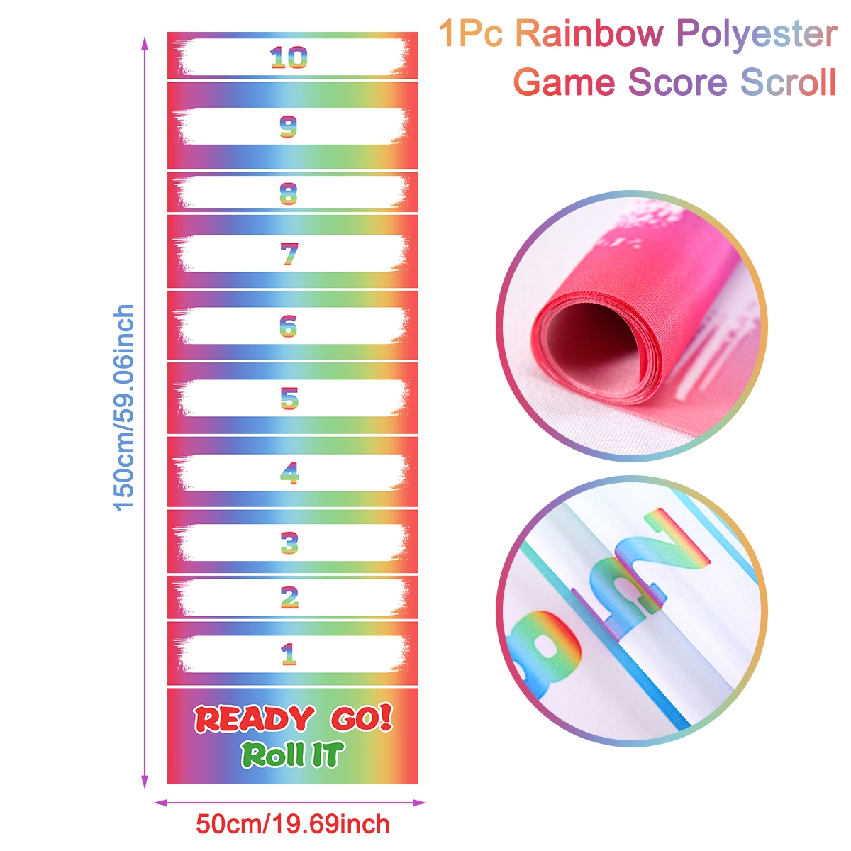 เกมม้วนกระดาษสีรุ้ง 1 ชิ้น เกม - Party Games No Supplies บทวิจารณ์และราคา