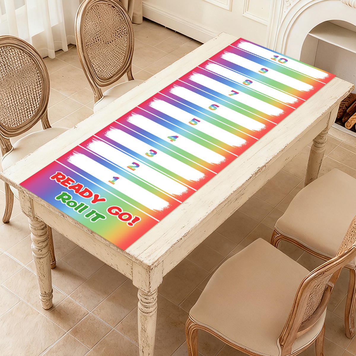 เกมม้วนกระดาษสีรุ้ง 1 ชิ้น เกม - Party Games No Supplies บทวิจารณ์และราคา