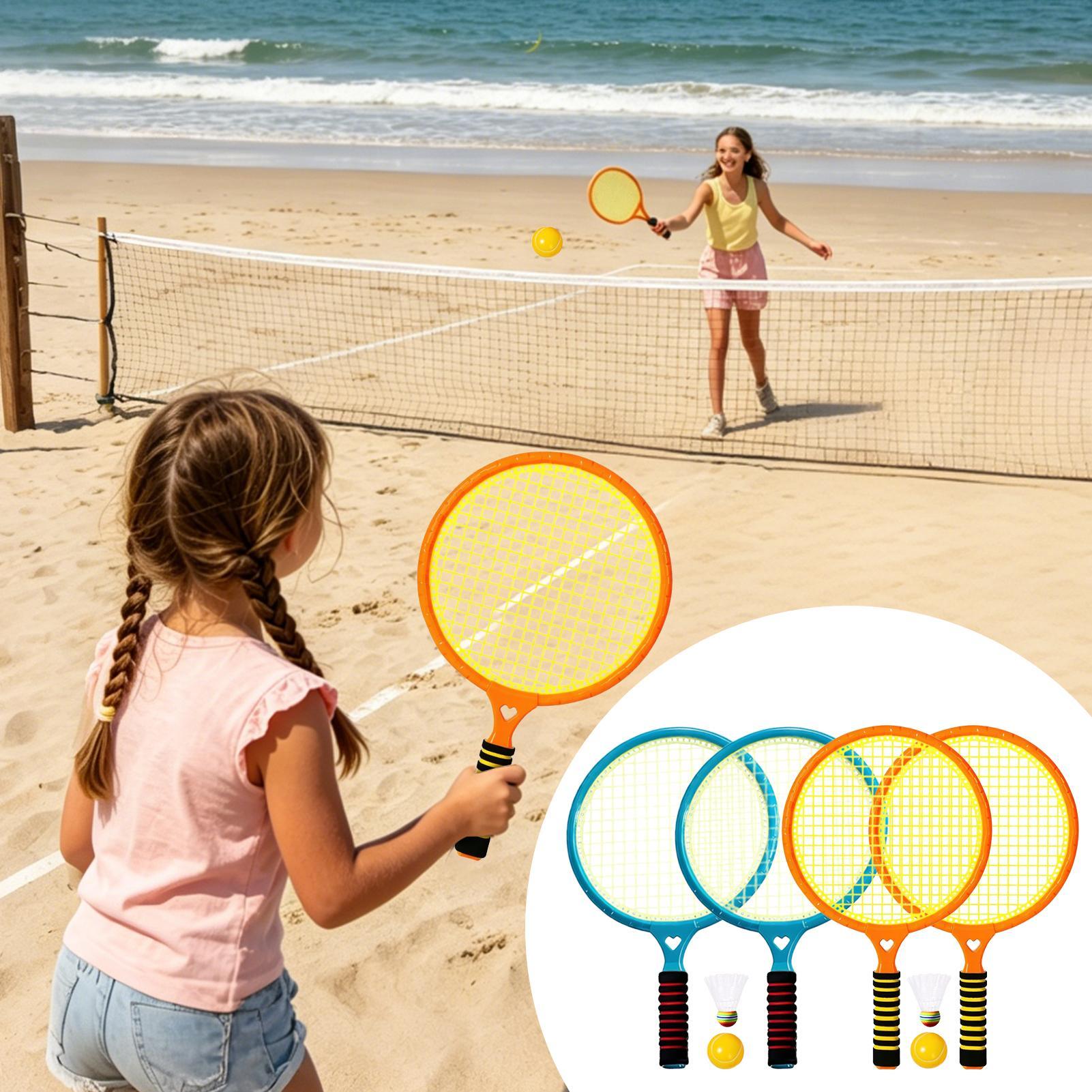ไม้แบดมินตันสำหรับเด็ก เกมเทนน - Badminton Set Garden บทวิจารณ์และราคา