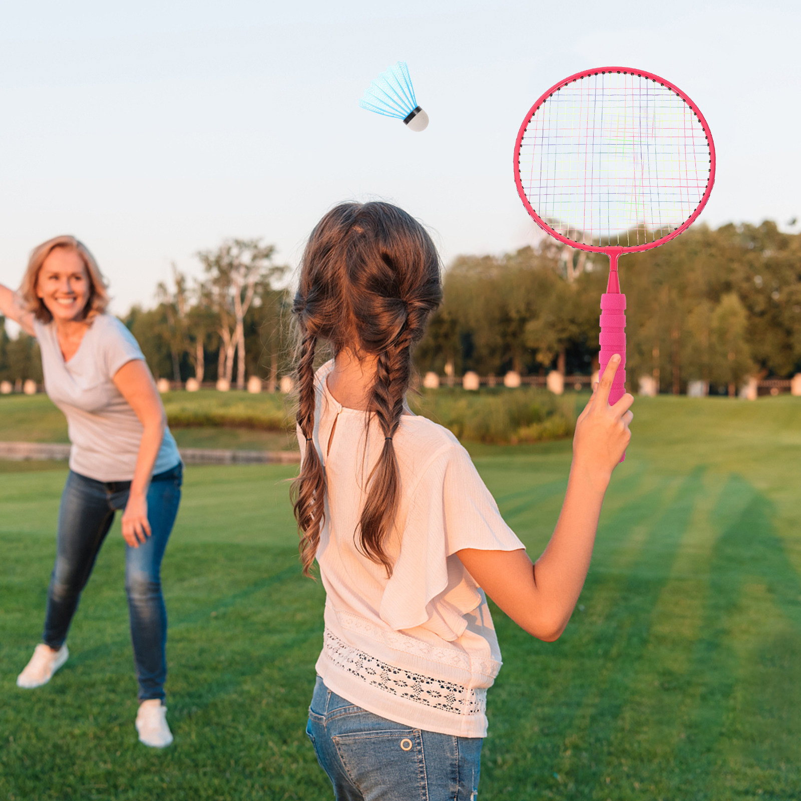 ชุดไม้แบดมินตันสำหรับเด็ก 1 ชุ - Badminton Set Garden บทวิจารณ์และราคา