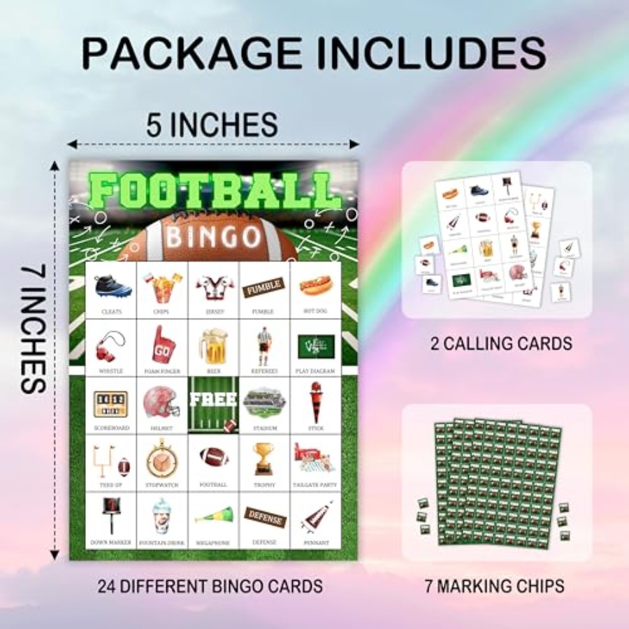 การ์ดเกมบิงโกปาร์ตี้ฟุตบอล, ชุ - Party Games For Adults Large Group บทวิจารณ์และราคา