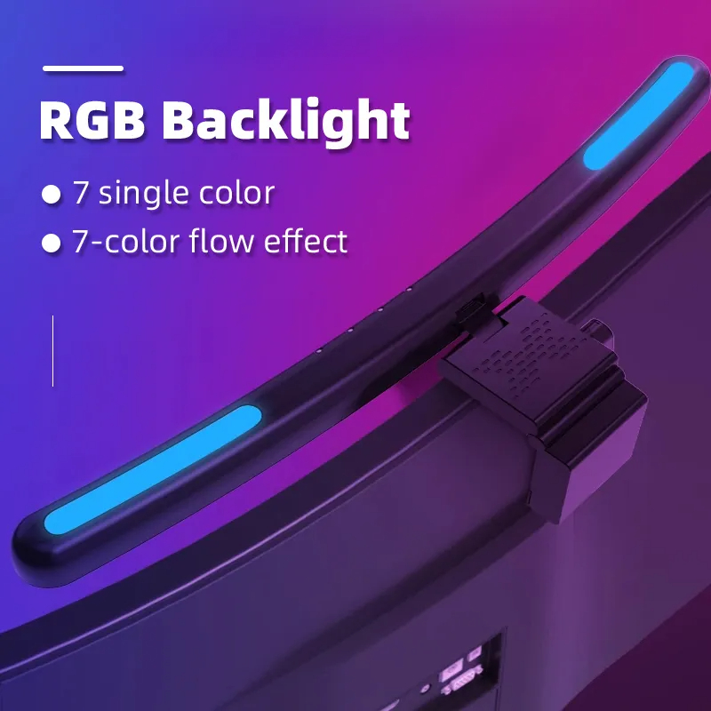 โคมไฟหน้าจอแอลอีดีโค้ง USB RGB - Party Games Pc บทวิจารณ์และราคา