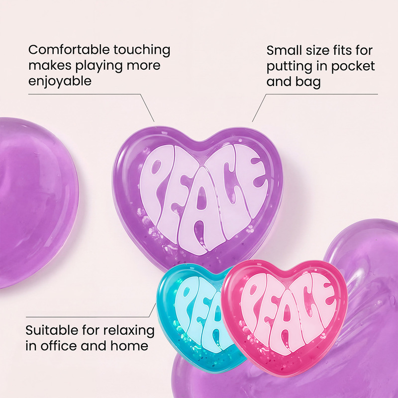 ของเล่นบีบ PEACE รูปหัวใจ ของเ - Party Games Adults Funny บทวิจารณ์และราคา